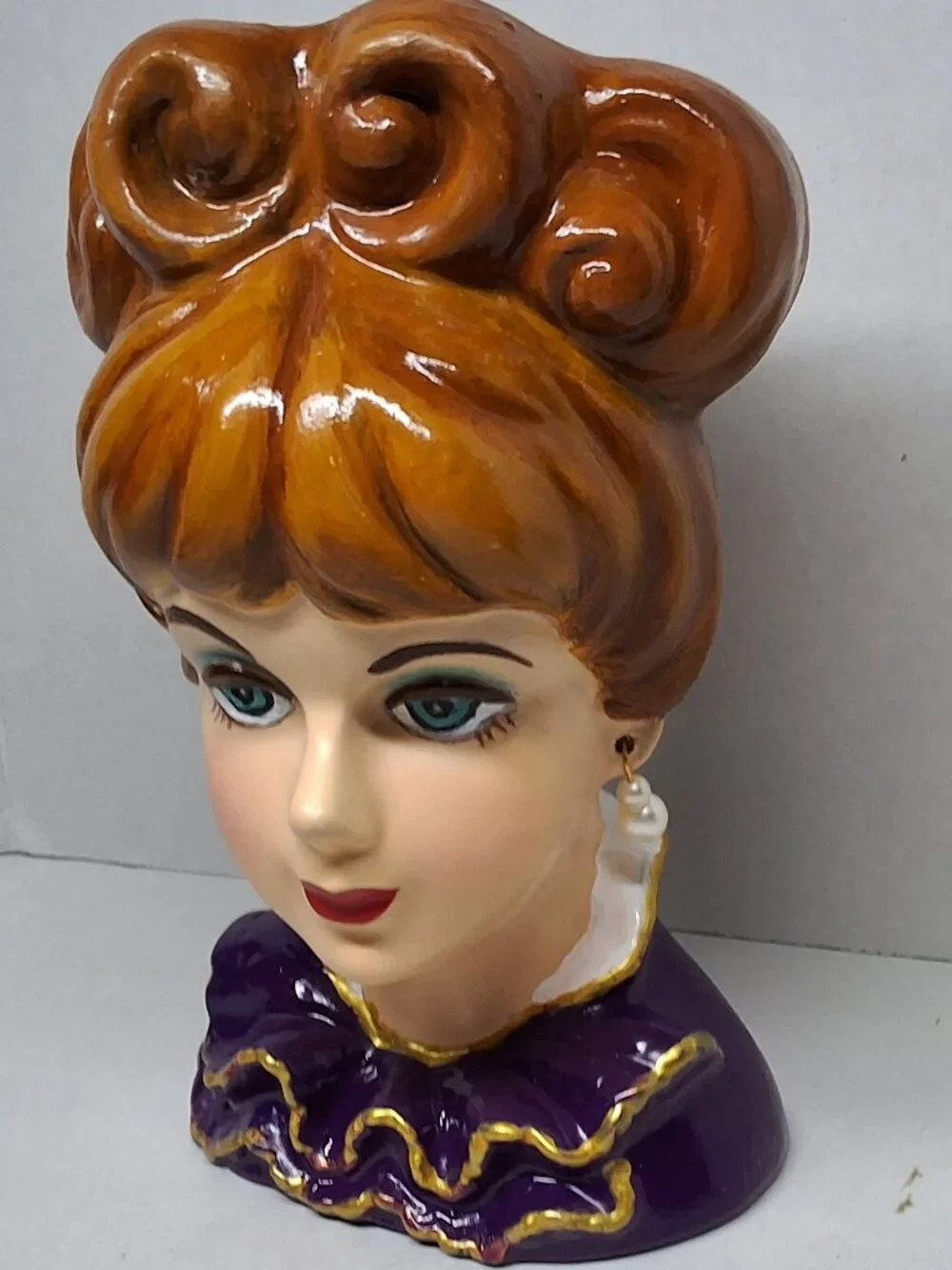 Ruben 4123 Second Chance Lady Head Vase reimagined